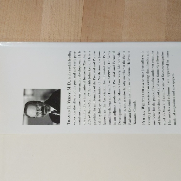 tomorrow's baby hardcover by thomas r. verney pregnancy & parenting book - Picture 6 of 11